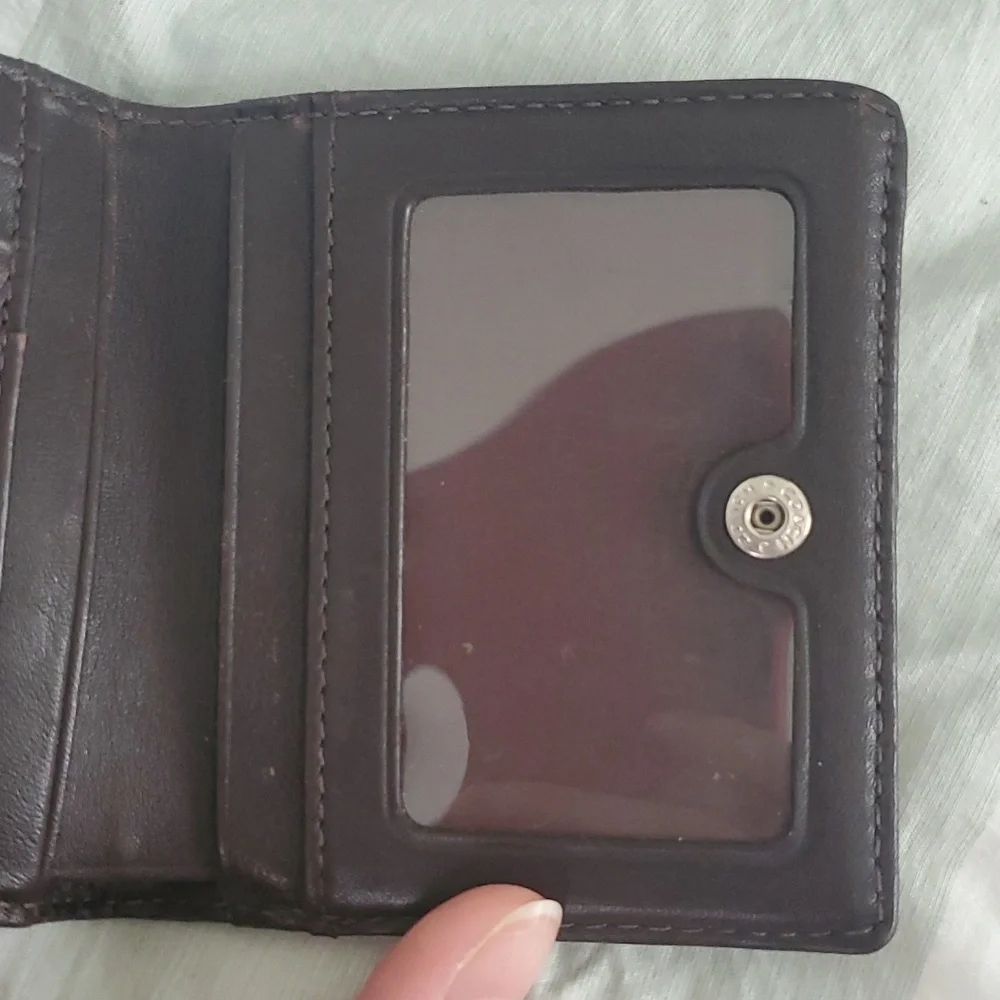 Coach Small Classic Fold Wallet - Picture 6 of 11